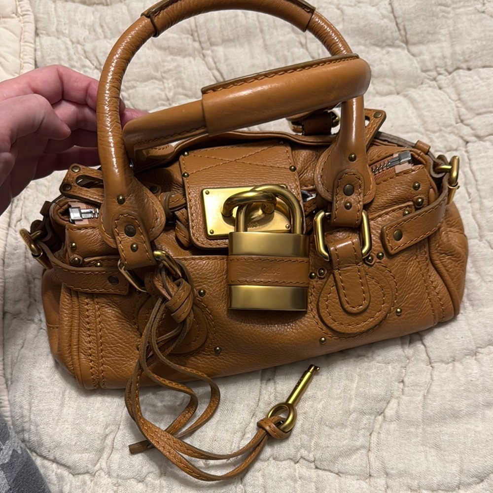 Chloe Padlock Bag Small Excellent Usrd Condition